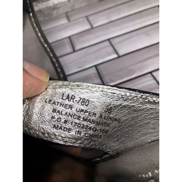 ALEGRIA Lara Pewter Mosaic LAR-780 Slip-On Comfort Sandals Women Sz 38EU/7.5M US - Picture 9 of 16